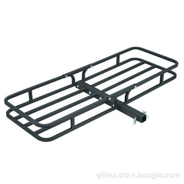 Deluxe steel cargo carrier, hauls oversized items up to 500lbs behind vehicleNew
